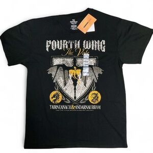 Fourth Wing Dragon Crest Tee | The Empyrean – Large